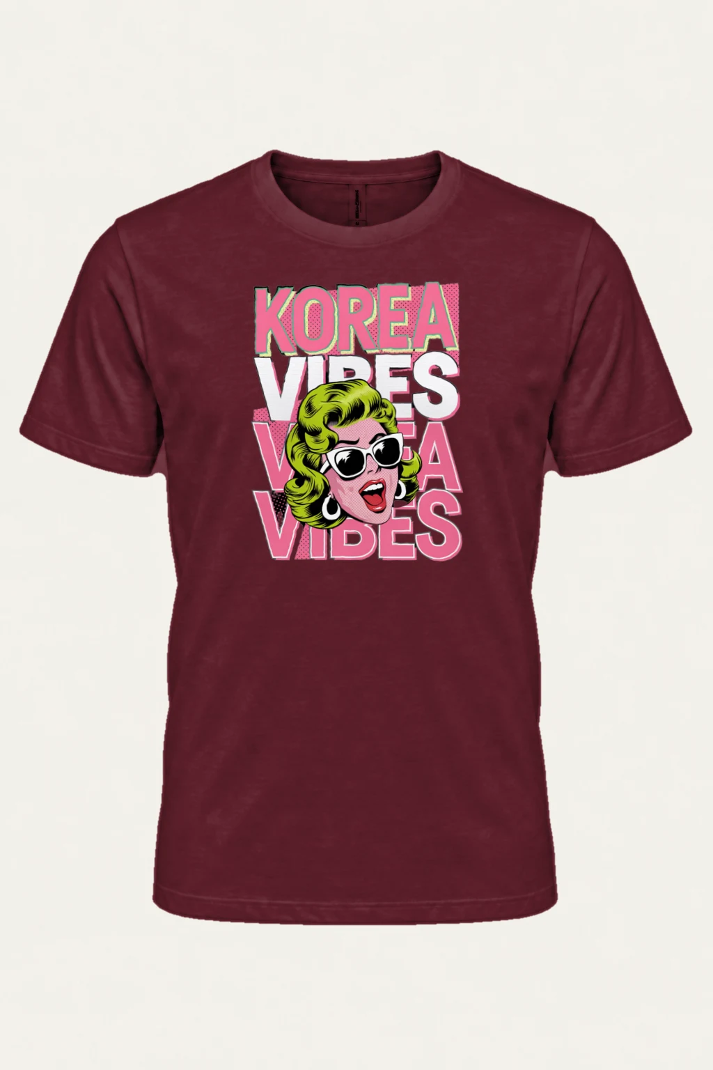 "Korea Vibes" Heavyweight Unisex Crewneck T-shirt | Gildan 5000