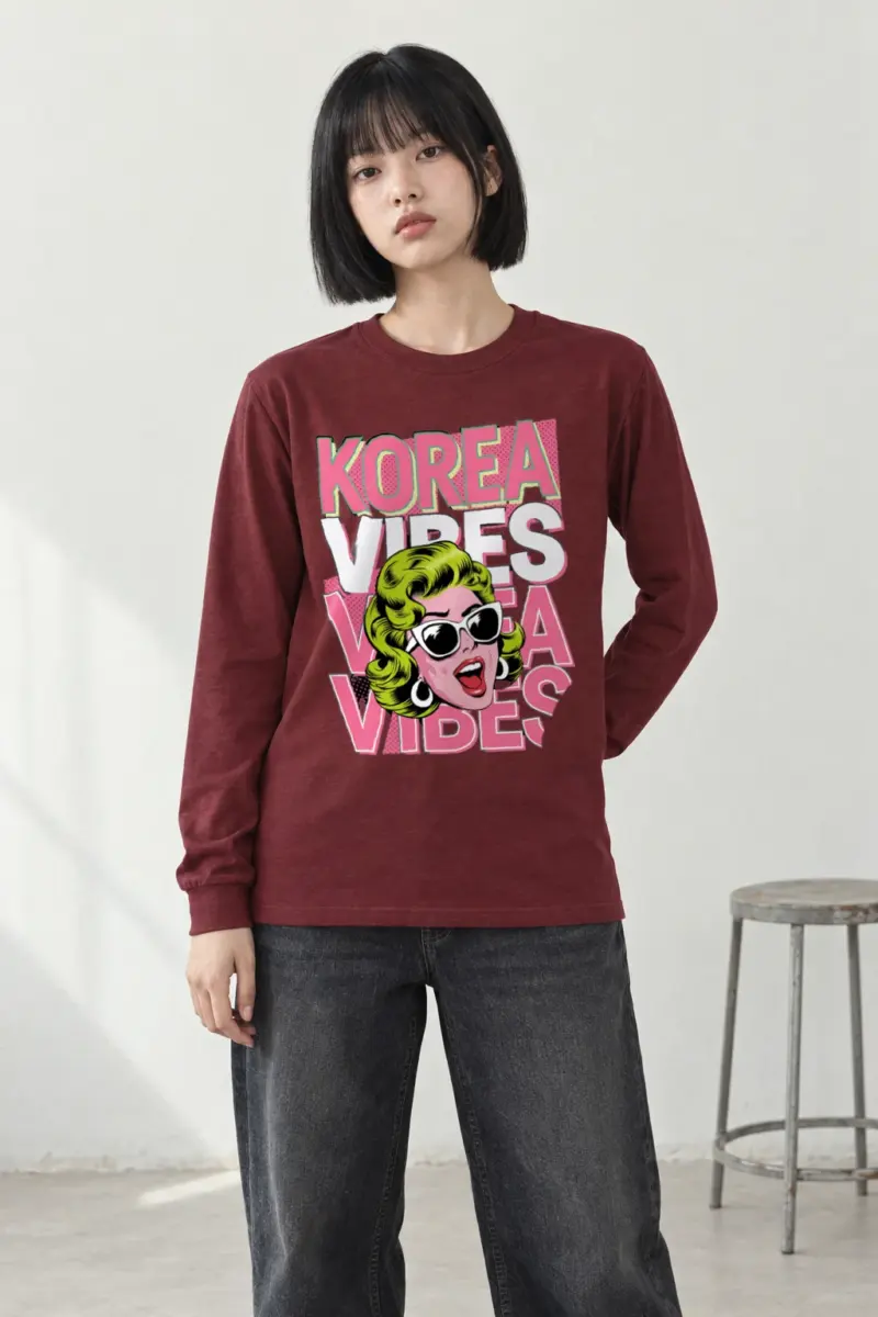 "Korea Vibes" Unisex Longsleeve T-shirt