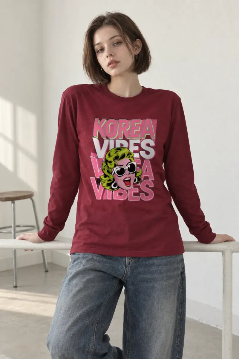 "Korea Vibes" Unisex Longsleeve T-shirt