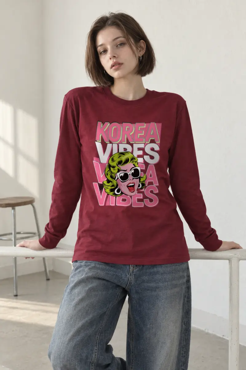 "Korea Vibes" Unisex Longsleeve T-shirt
