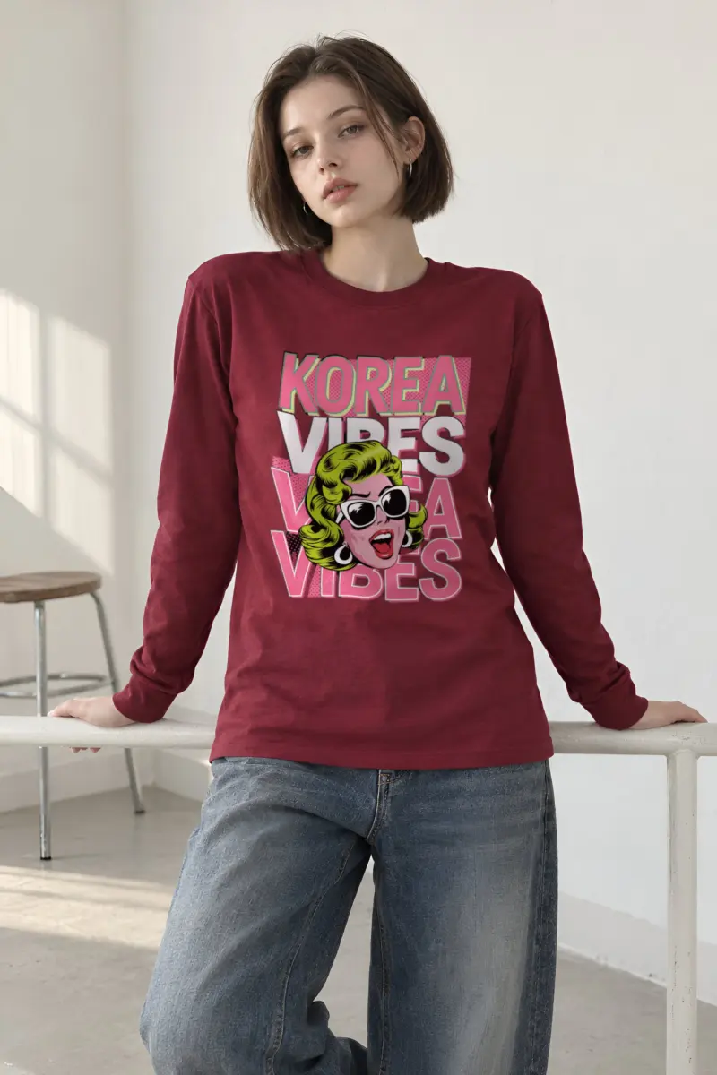 "Korea Vibes" Unisex Longsleeve T-shirt