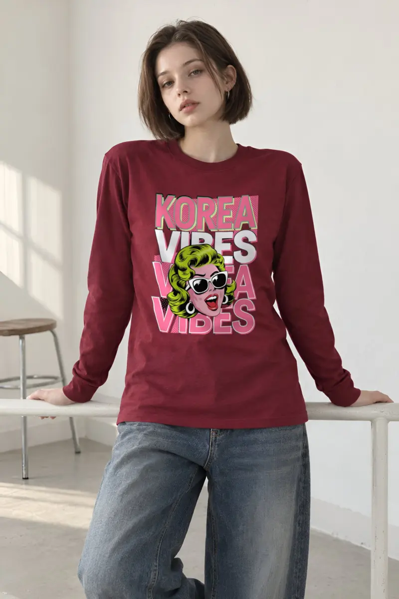 "Korea Vibes" Unisex Longsleeve T-shirt