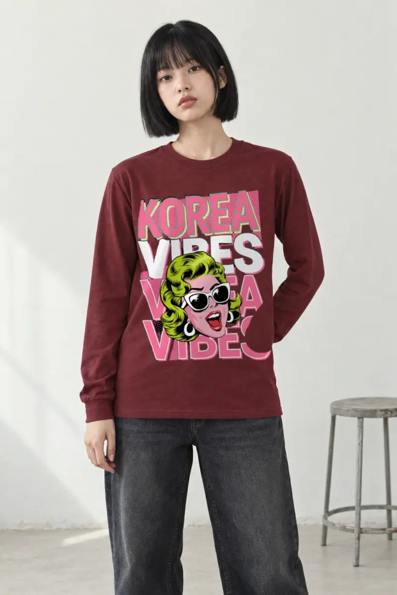 "Korea Vibes" Unisex Longsleeve T-shirt