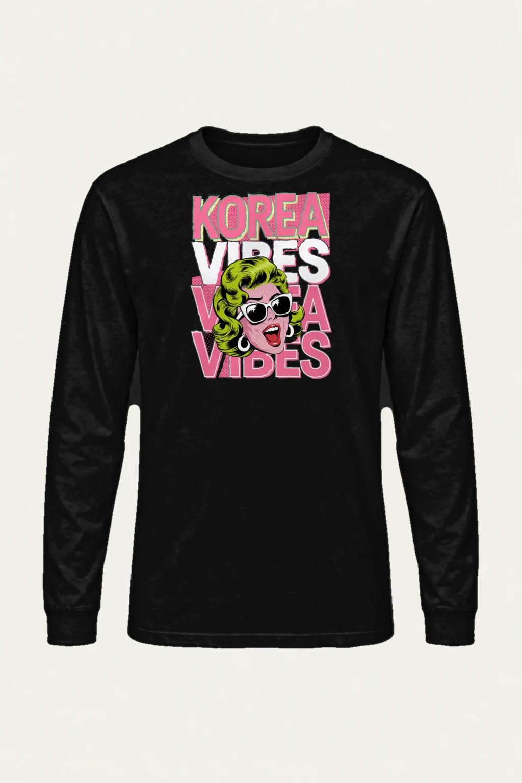 "Korea Vibes" Unisex Longsleeve T-shirt | Gildan 2400