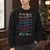 "Korean Clinic Lettering" Heavy Blend Unisex Crewneck Sweatshirt | Gildan 18000