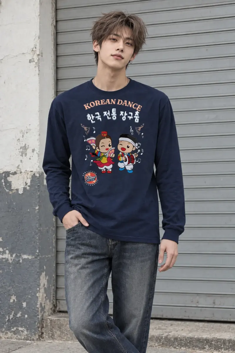 "Korean Dance" Unisex Longsleeve T-shirt