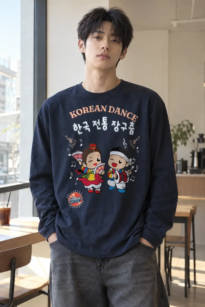 “Korean Dance” Unisex Longsleeve T-shirt | Gildan 2400
