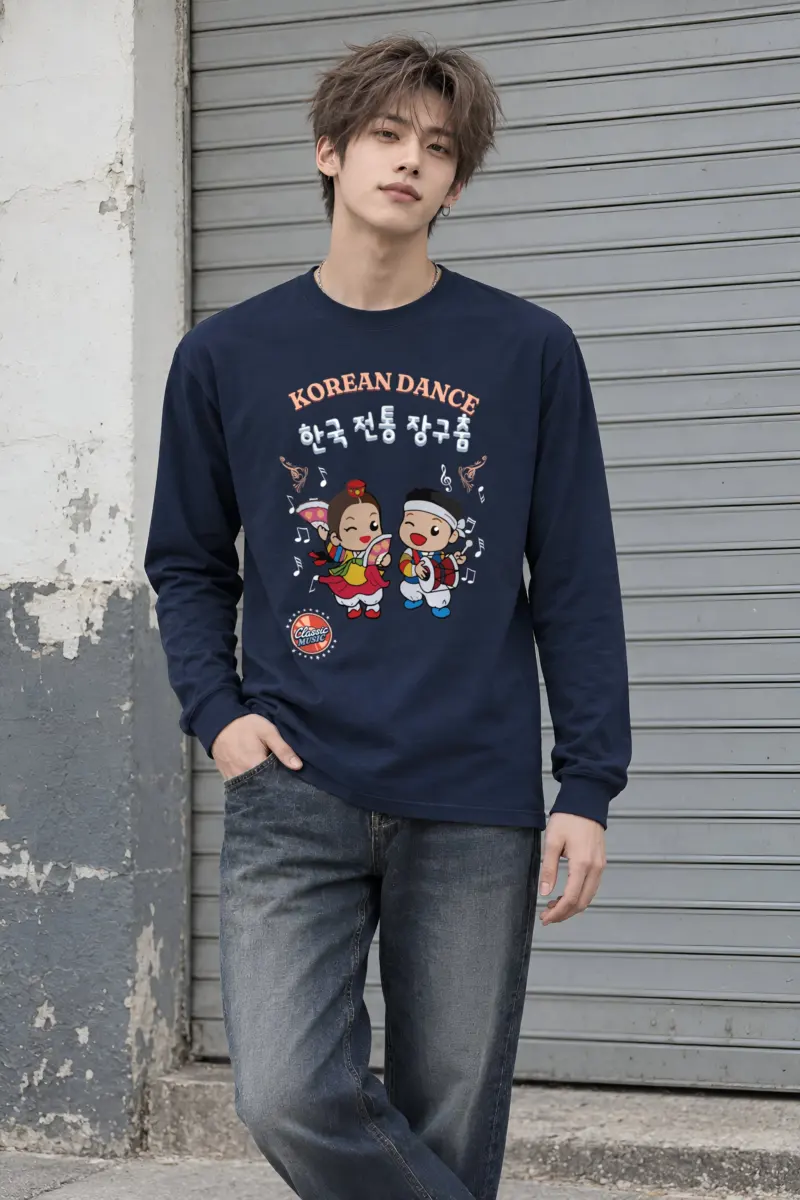 "Korean Dance" Unisex Longsleeve T-shirt
