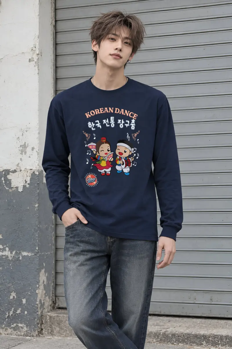 "Korean Dance" Unisex Longsleeve T-shirt