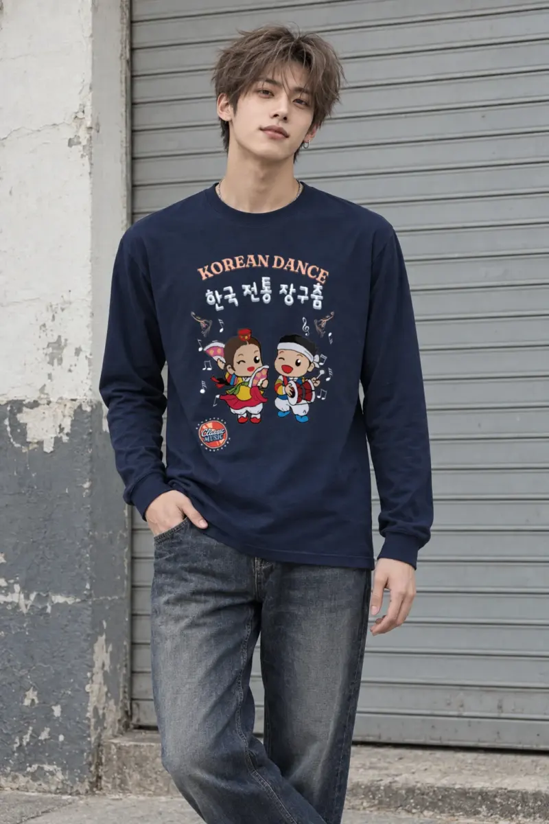 "Korean Dance" Unisex Longsleeve T-shirt