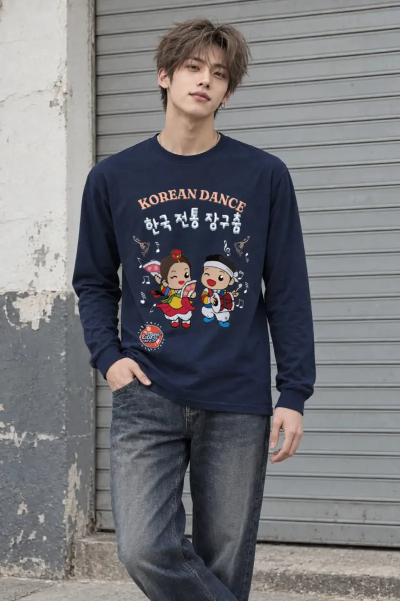 "Korean Dance" Unisex Longsleeve T-shirt
