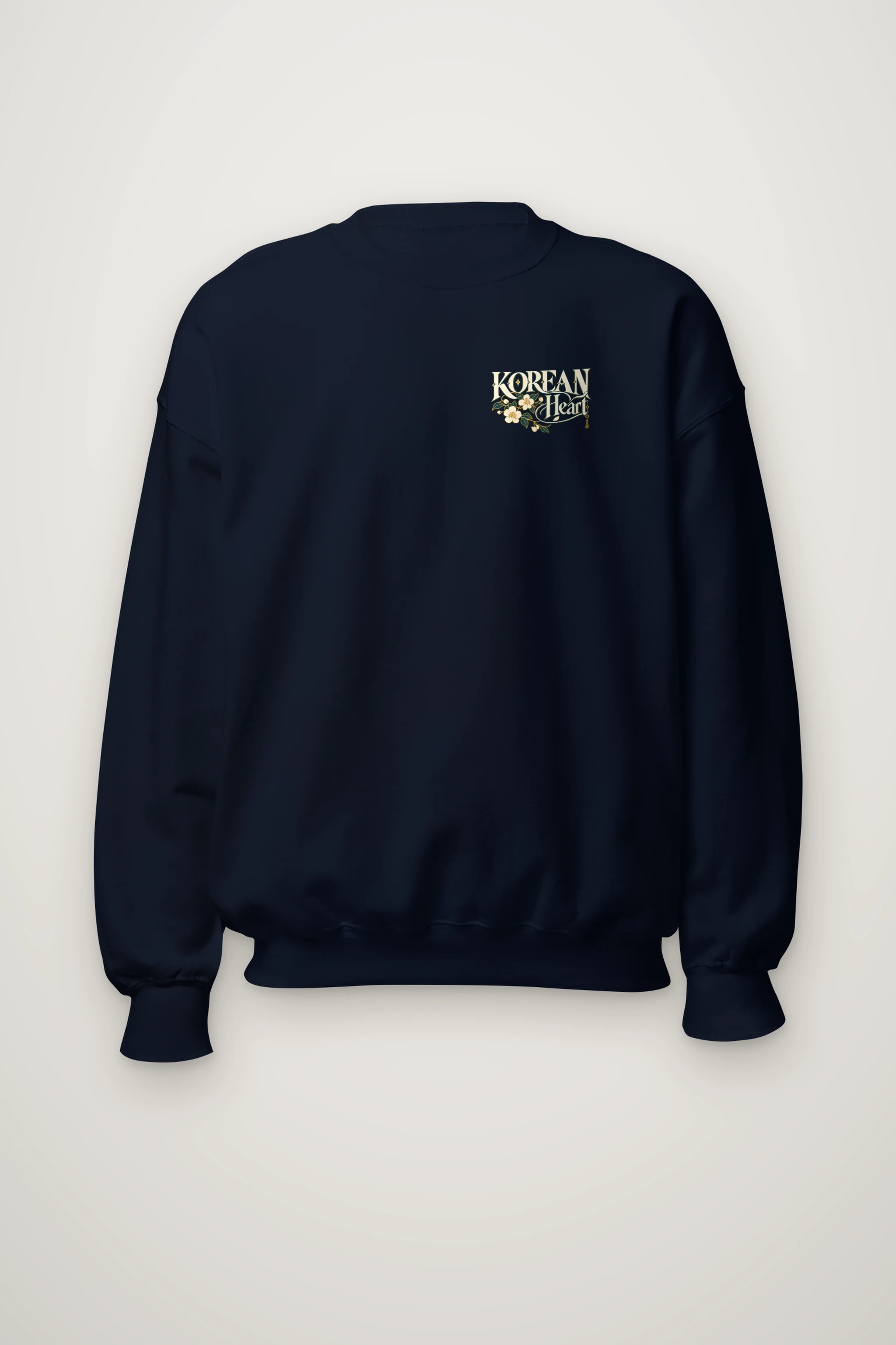 "Korean Heart" Heavy Blend Unisex Crewneck Sweatshirt