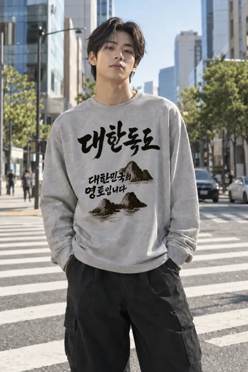 “Korean Island Territory” Unisex Longsleeve T-shirt | Gildan 2400