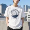 "Korean Lighthouse Club" Heavyweight Unisex Crewneck T-shirt | Gildan 5000