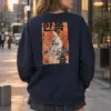 "Korean Line" Heavy Blend Unisex Crewneck Sweatshirt | Gildan 18000
