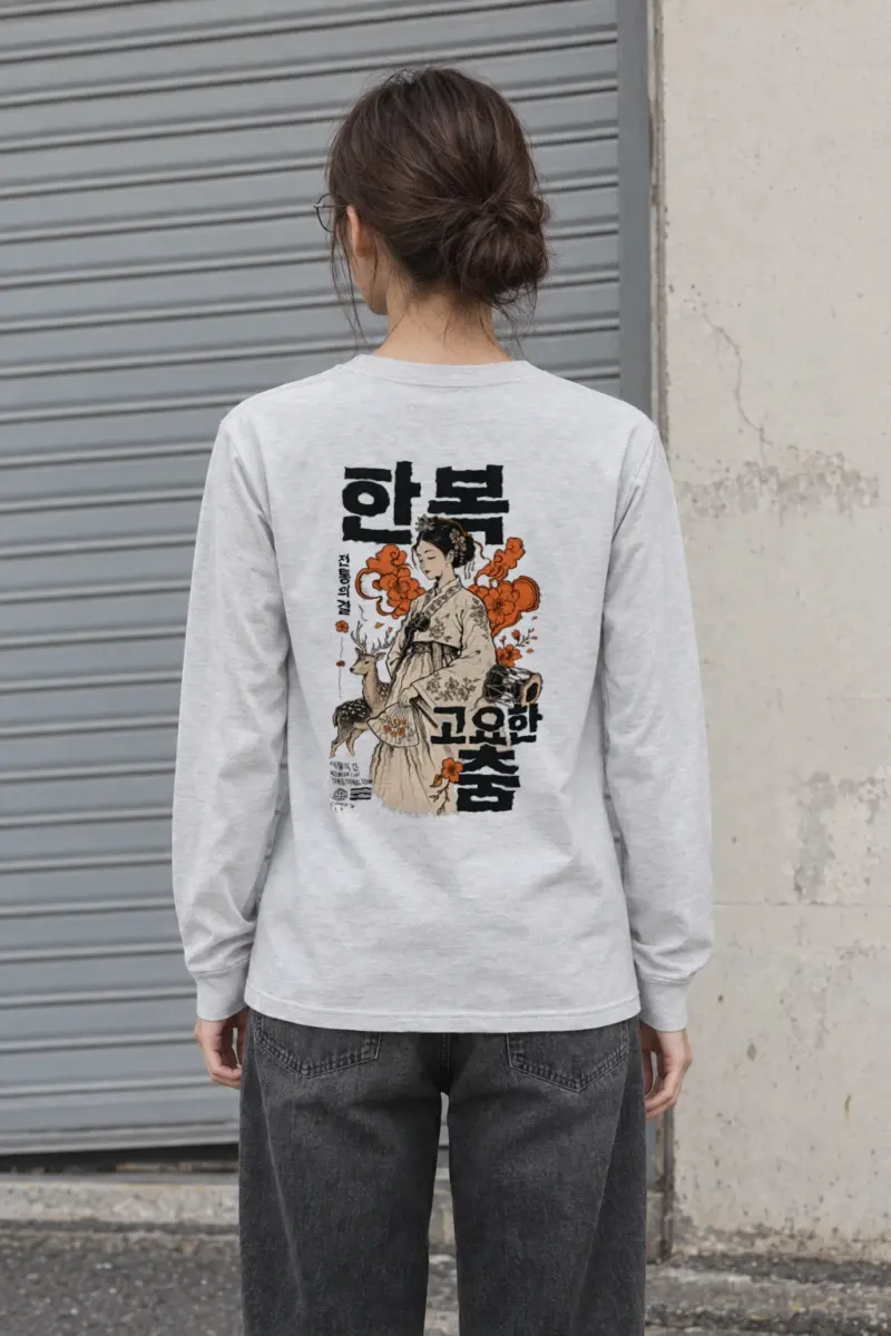 "Korean Line" Unisex Longsleeve T-shirt