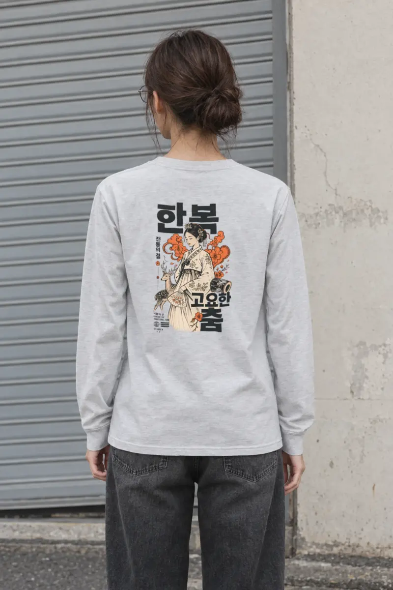 "Korean Line" Unisex Longsleeve T-shirt