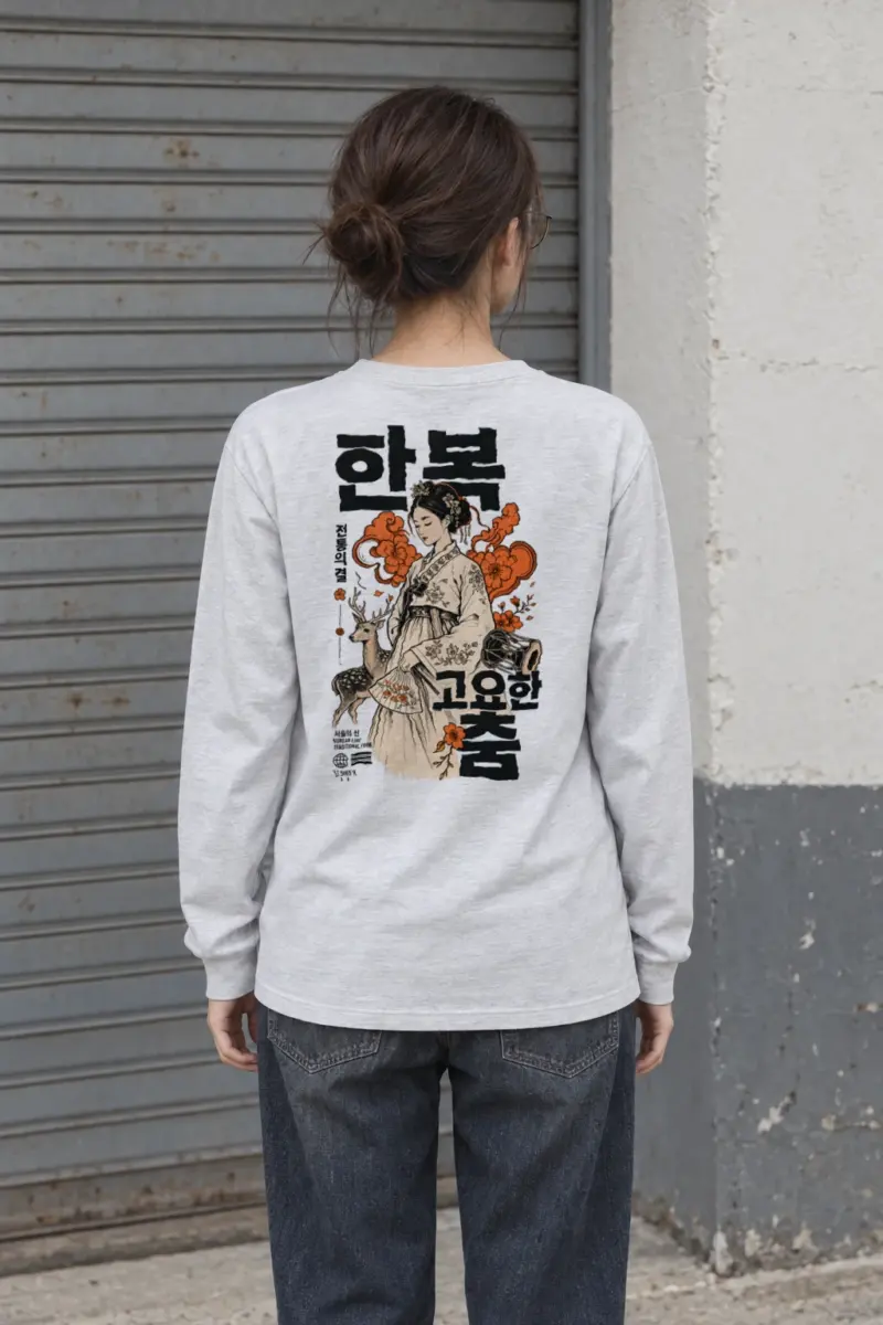 "Korean Line" Unisex Longsleeve T-shirt