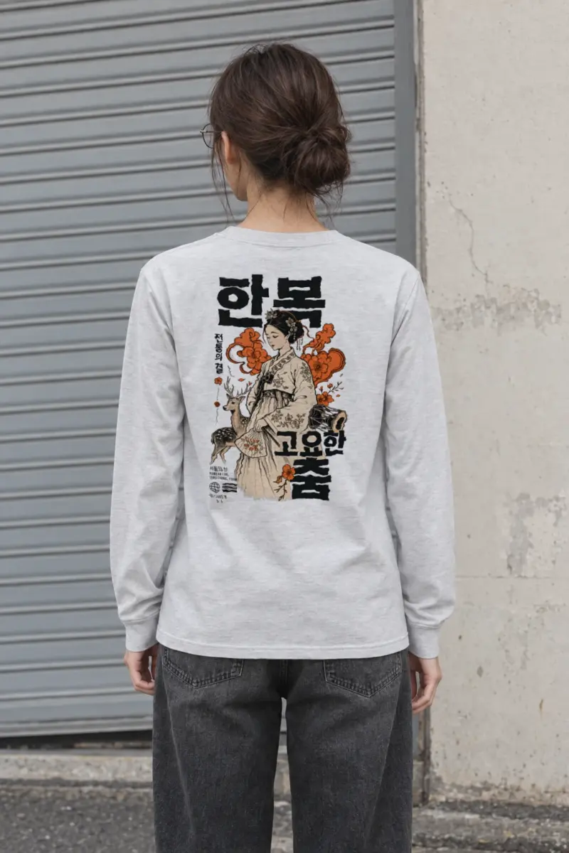 "Korean Line" Unisex Longsleeve T-shirt