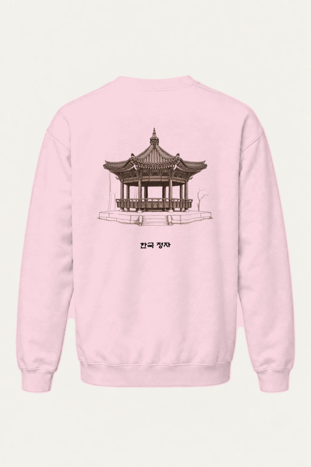 "Korean Pavilion Study" Heavy Blend Unisex Crewneck Sweatshirt | Gildan 18000
