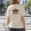 "Korean Pavilion Study" Heavyweight Unisex Crewneck T-shirt | Gildan 5000