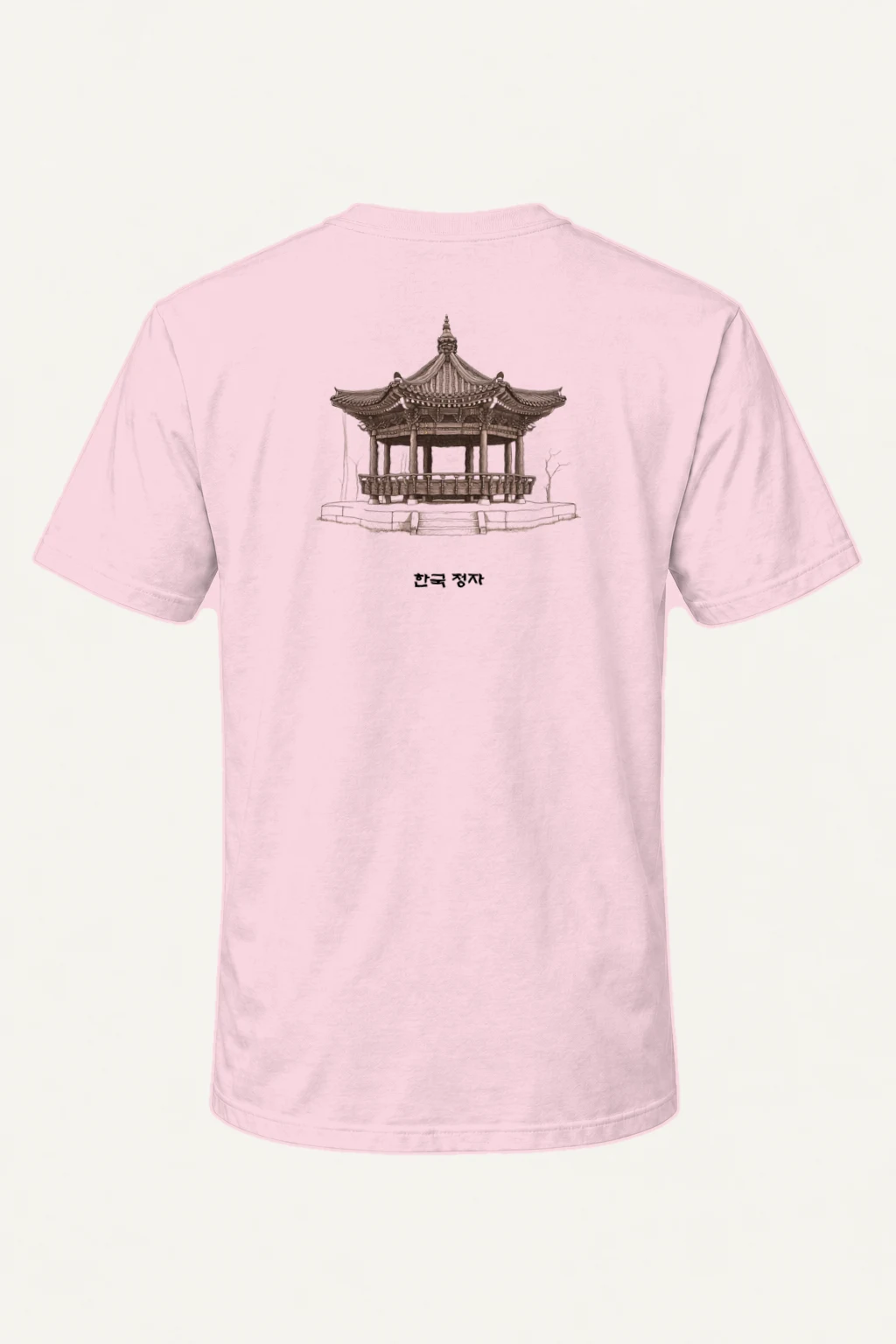 "Korean Pavilion Study" Heavyweight Unisex Crewneck T-shirt | Gildan 5000
