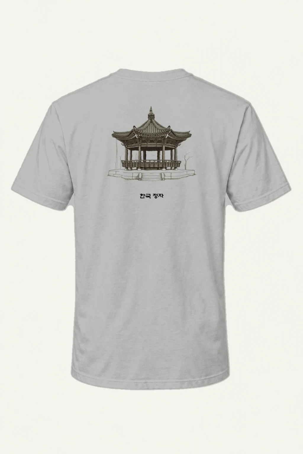 "Korean Pavilion Study" Heavyweight Unisex Crewneck T-shirt | Gildan 5000