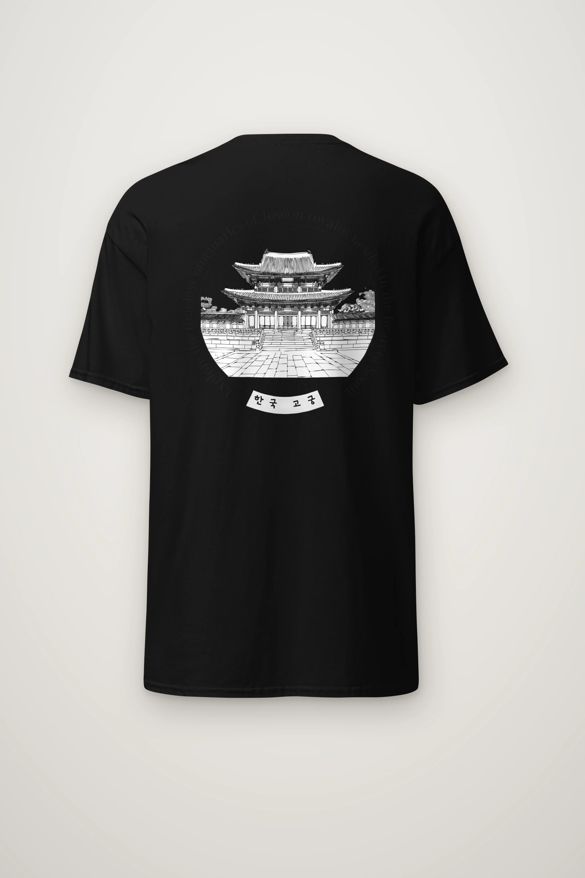 "Korean Royal Palaces" Heavyweight Unisex Crewneck T-shirt