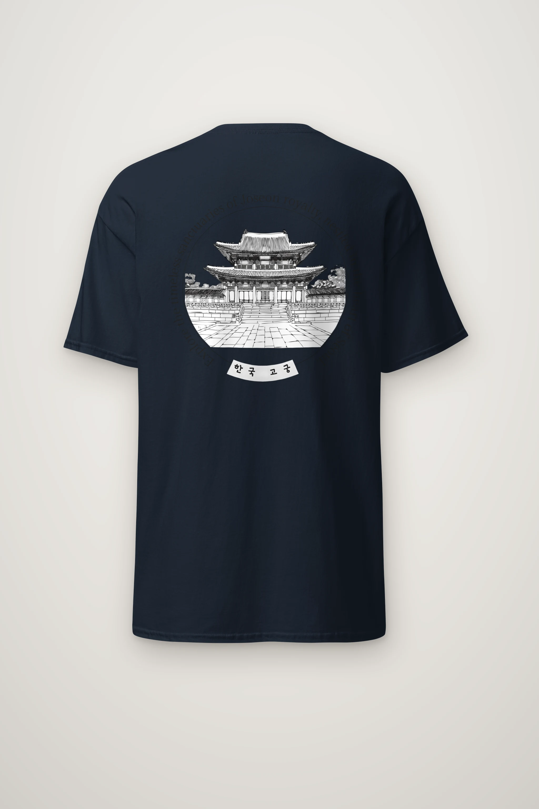 "Korean Royal Palaces" Heavyweight Unisex Crewneck T-shirt