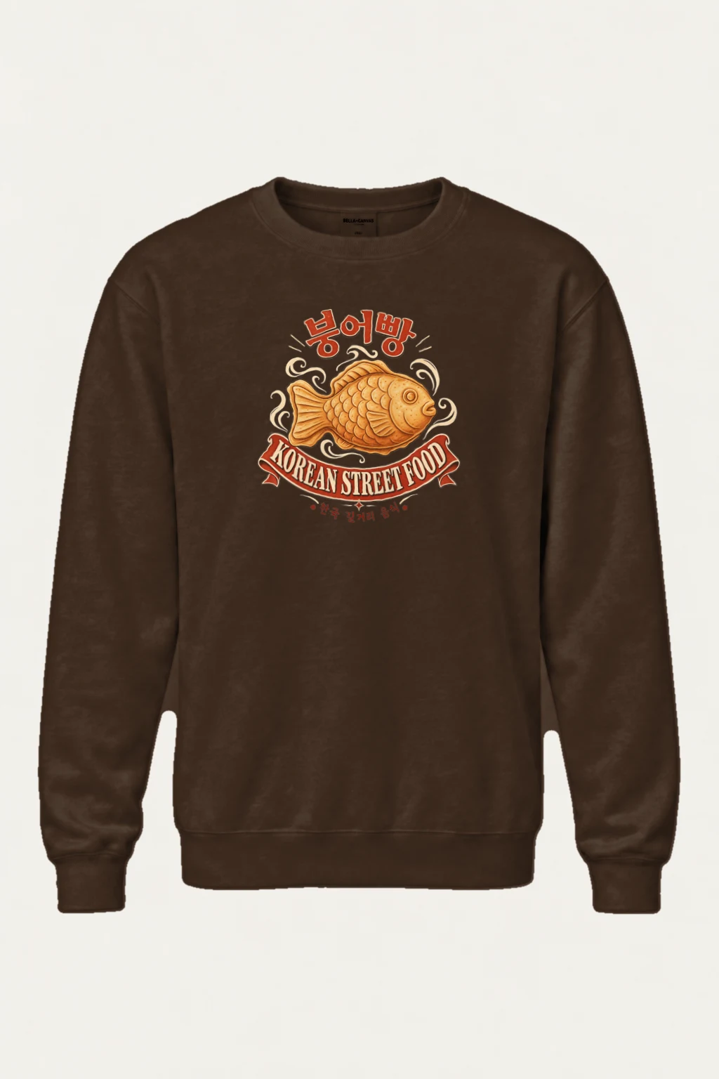 "Korean Street Food" Heavy Blend Unisex Crewneck Sweatshirt | Gildan 18000