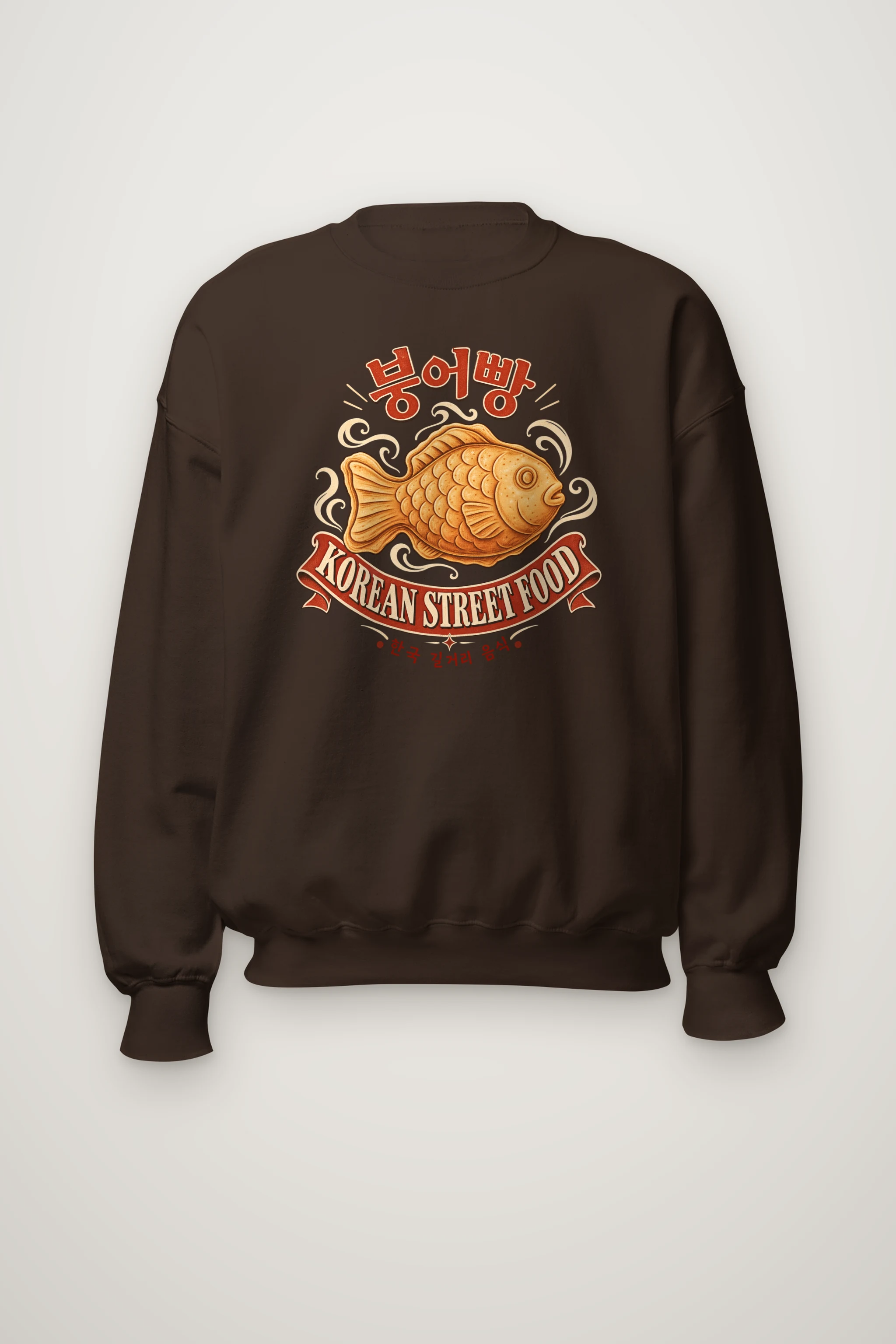 "Korean Street Food" Heavy Blend Unisex Crewneck Sweatshirt