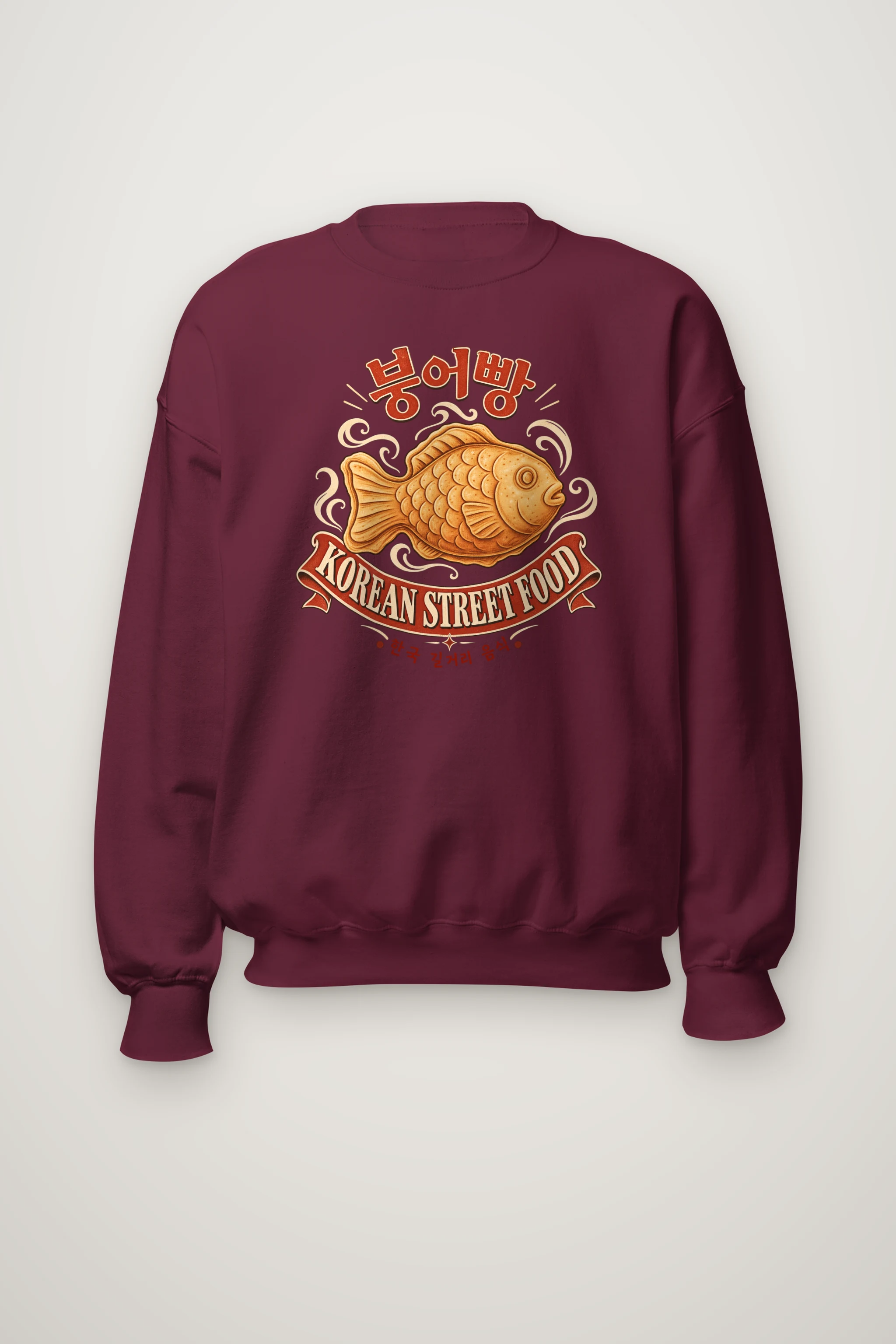 "Korean Street Food" Heavy Blend Unisex Crewneck Sweatshirt