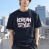 "Korean Style Graffiti" Heavyweight Unisex Crewneck T-shirt | Gildan 5000