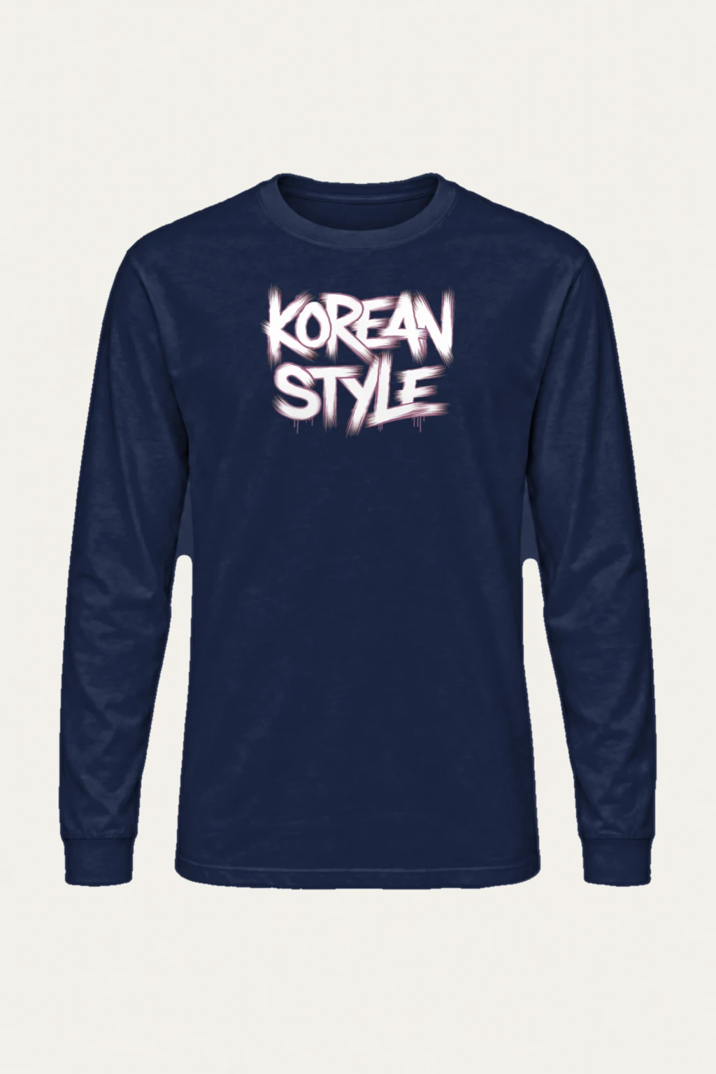 "Korean Style Graffiti" Unisex Longsleeve T-shirt | Gildan 2400