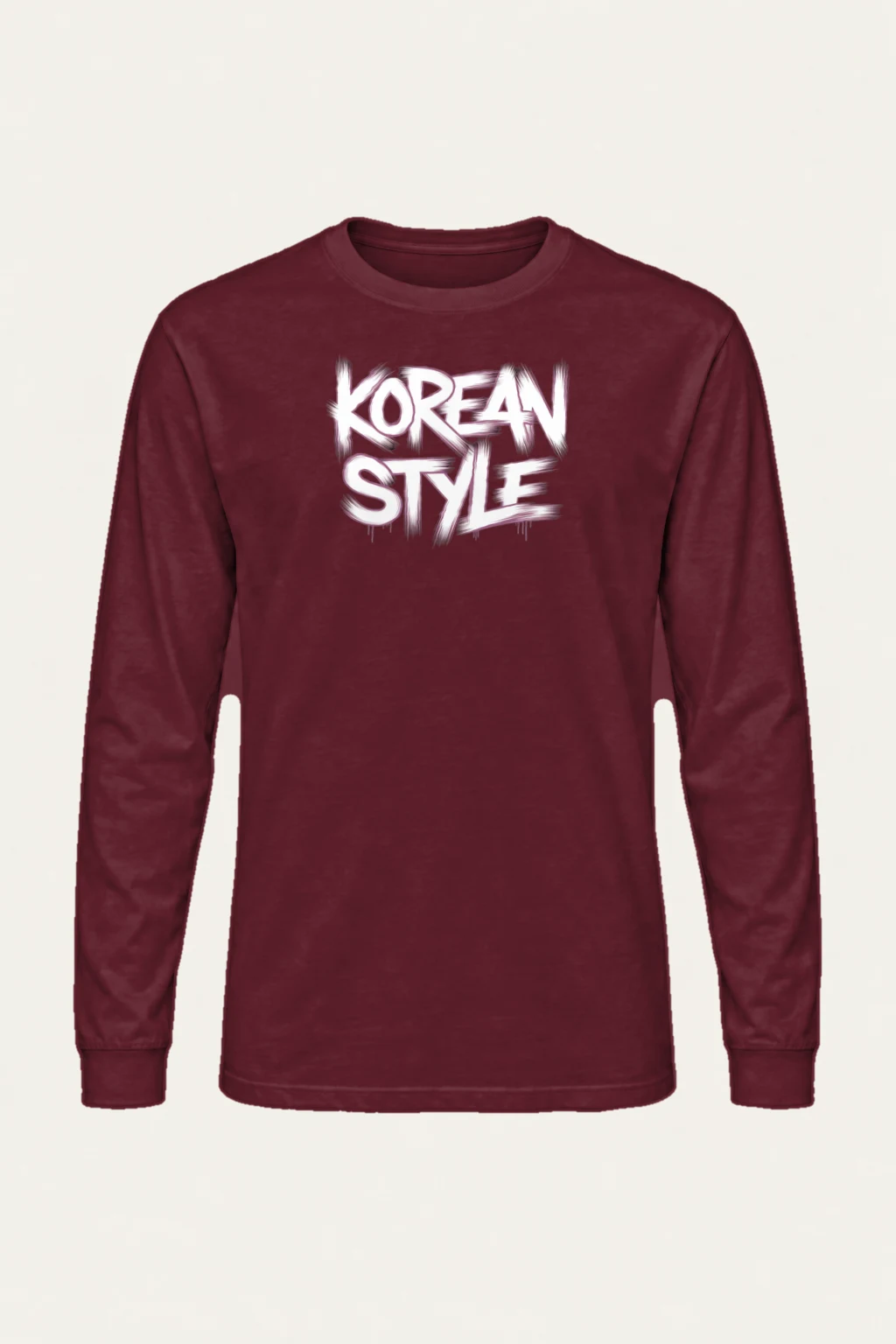"Korean Style Graffiti" Unisex Longsleeve T-shirt | Gildan 2400