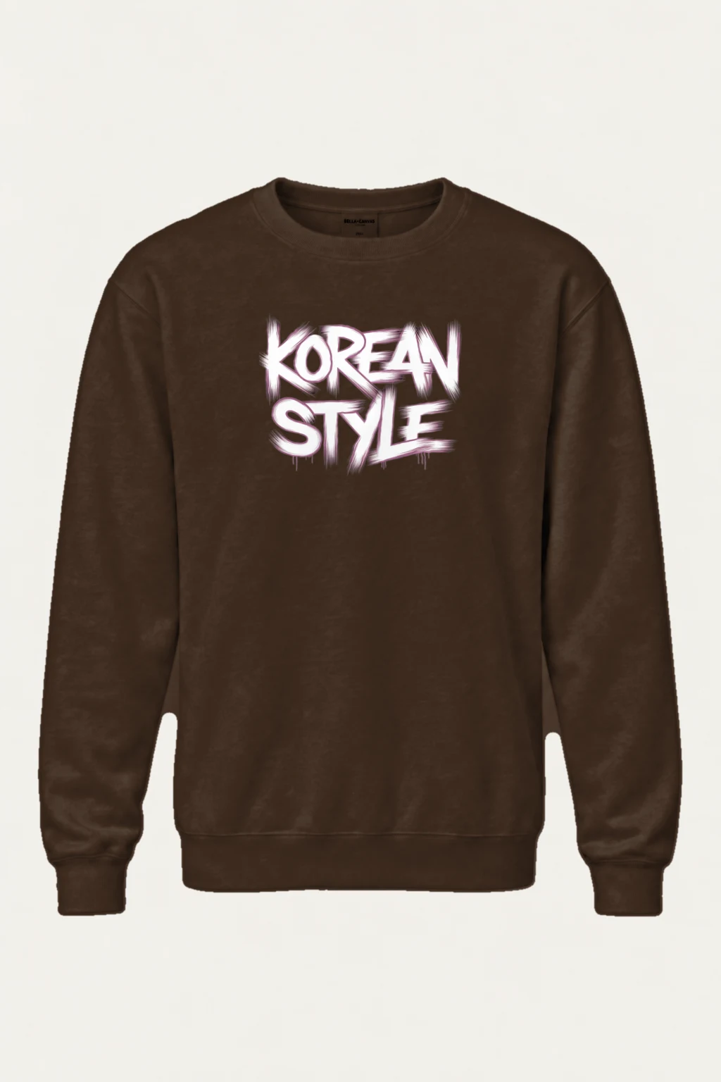 "Korean Style" Heavy Blend Unisex Crewneck Sweatshirt | Gildan 18000