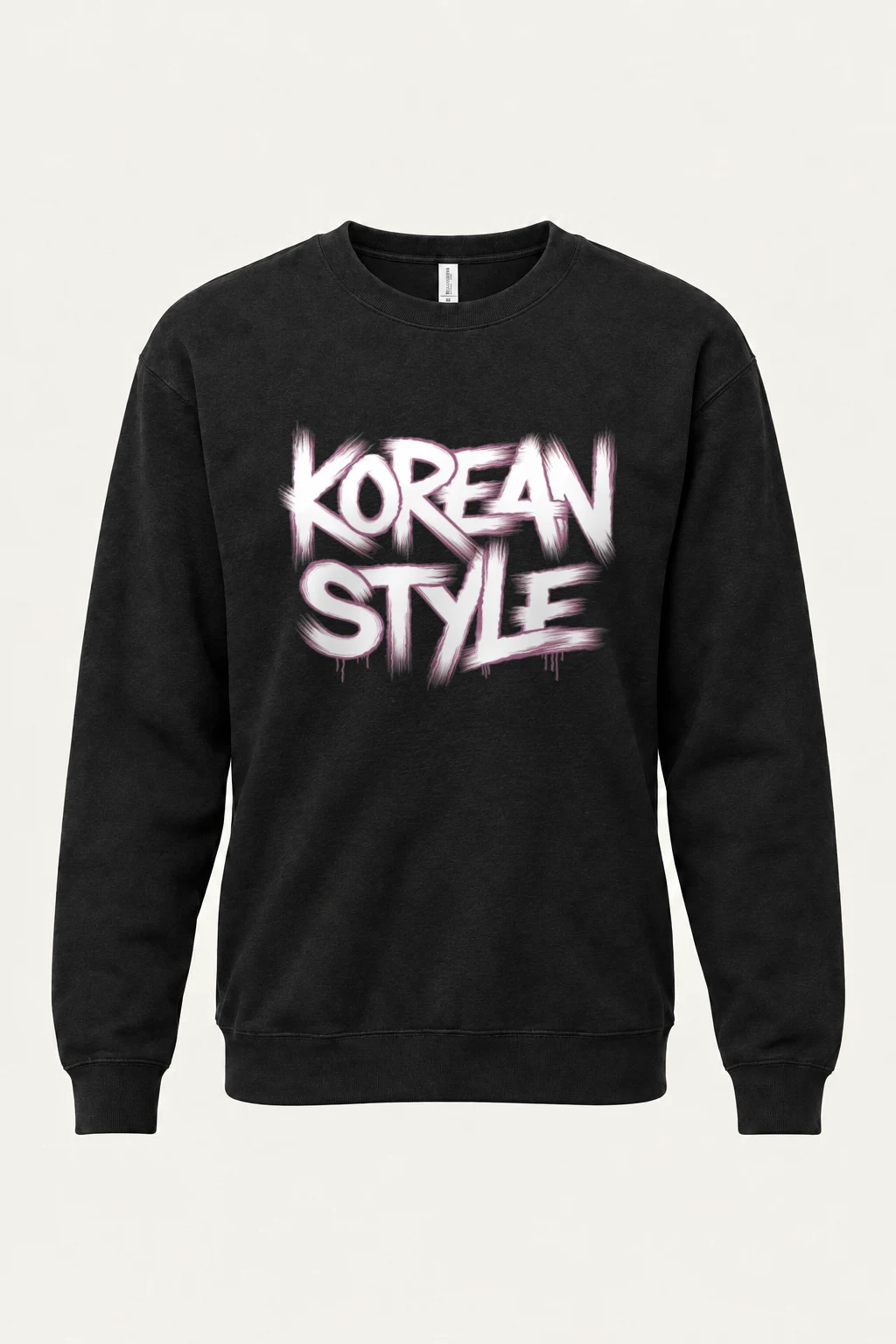 "Korean Style" Heavy Blend Unisex Crewneck Sweatshirt | Gildan 18000