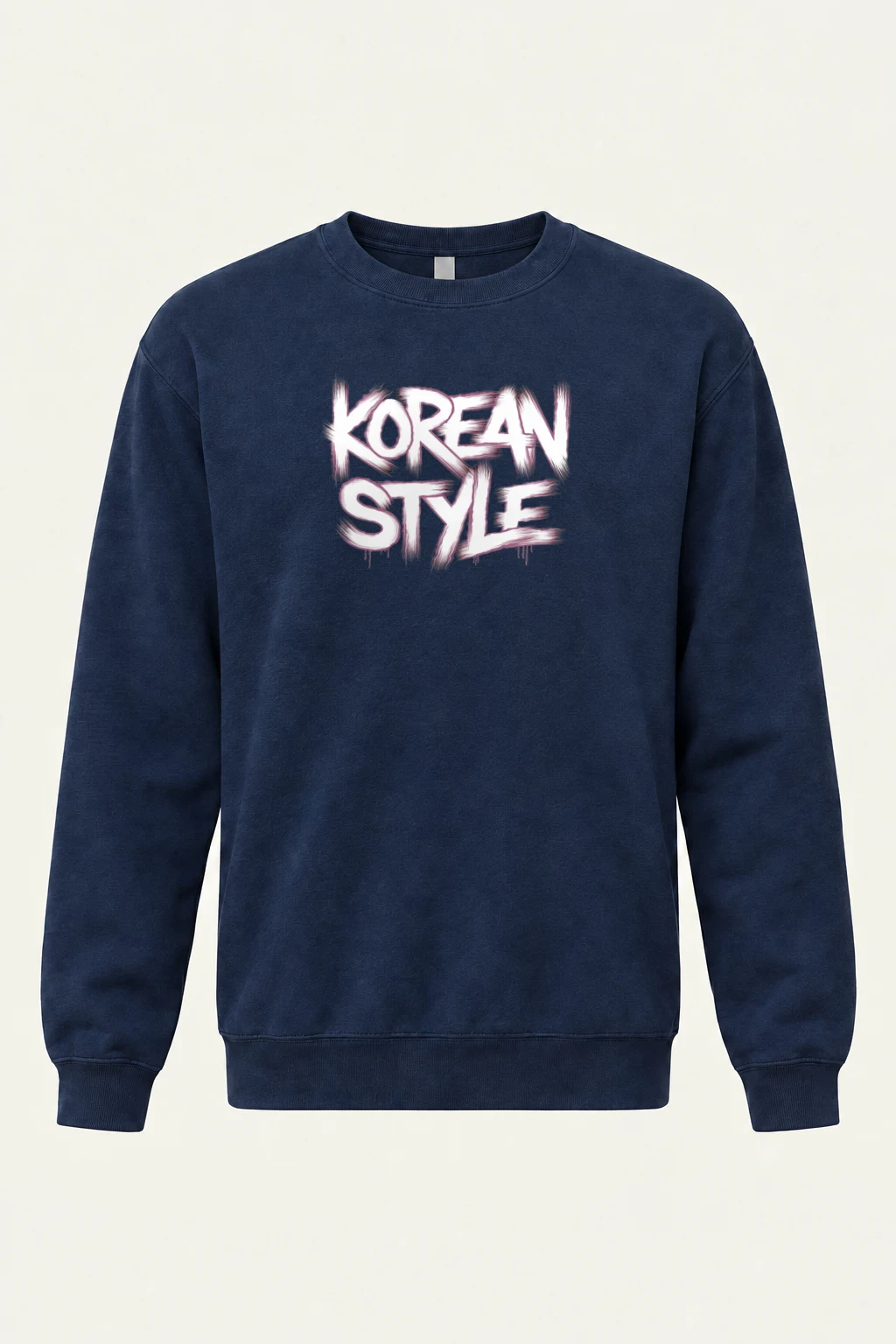 "Korean Style" Heavy Blend Unisex Crewneck Sweatshirt | Gildan 18000