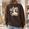 "Korean Travel Muse" Heavy Blend Unisex Crewneck Sweatshirt | Gildan 18000