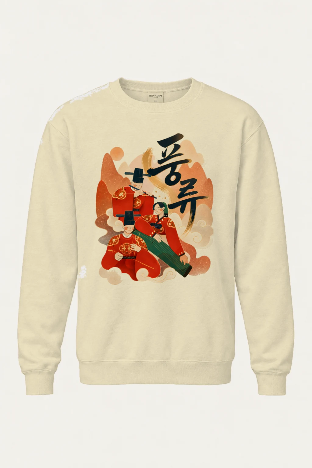 "Kotobuki Musicians" Unisex Sponge Fleece Crewneck Sweatshirt | Bella + Canvas 3901