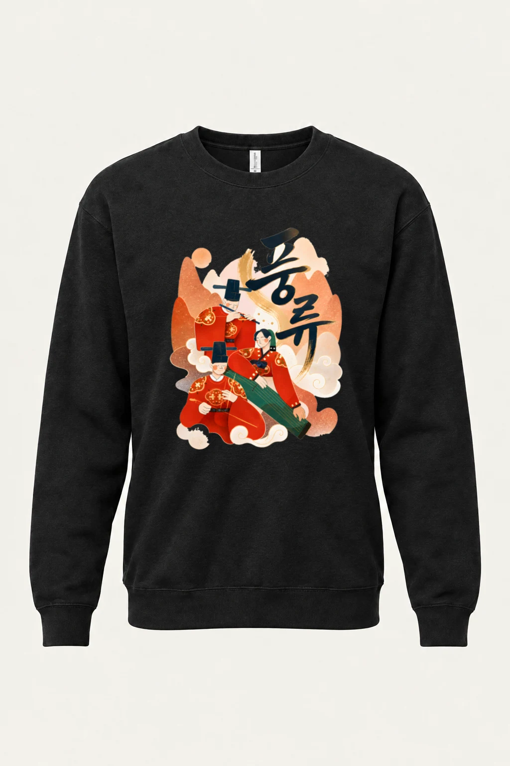 "Kotobuki Musicians" Unisex Sponge Fleece Crewneck Sweatshirt | Bella + Canvas 3901