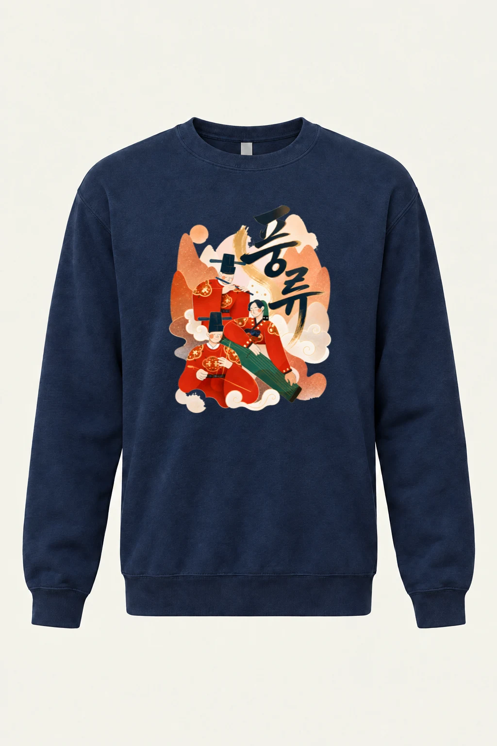 "Kotobuki Musicians" Unisex Sponge Fleece Crewneck Sweatshirt | Bella + Canvas 3901
