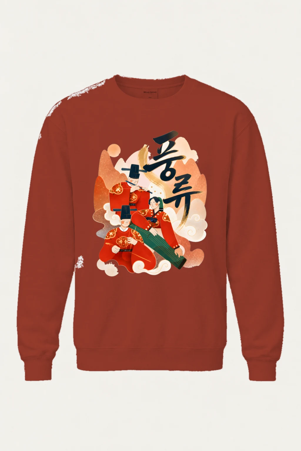 "Kotobuki Musicians" Unisex Sponge Fleece Crewneck Sweatshirt | Bella + Canvas 3901