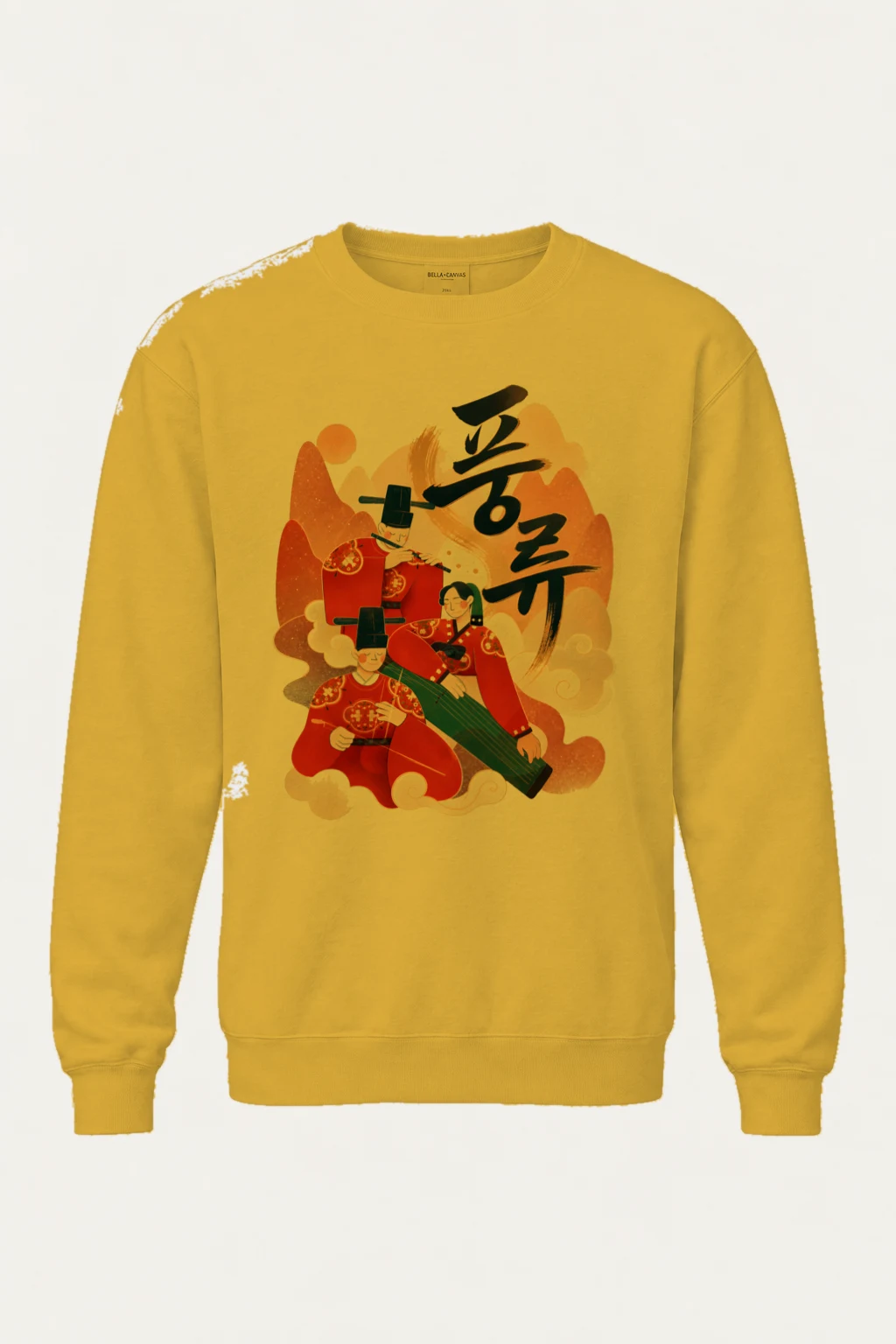 "Kotobuki Musicians" Unisex Sponge Fleece Crewneck Sweatshirt | Bella + Canvas 3901