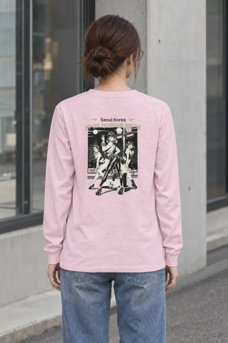 "Kpop Queens Reign" Unisex Longsleeve T-shirt