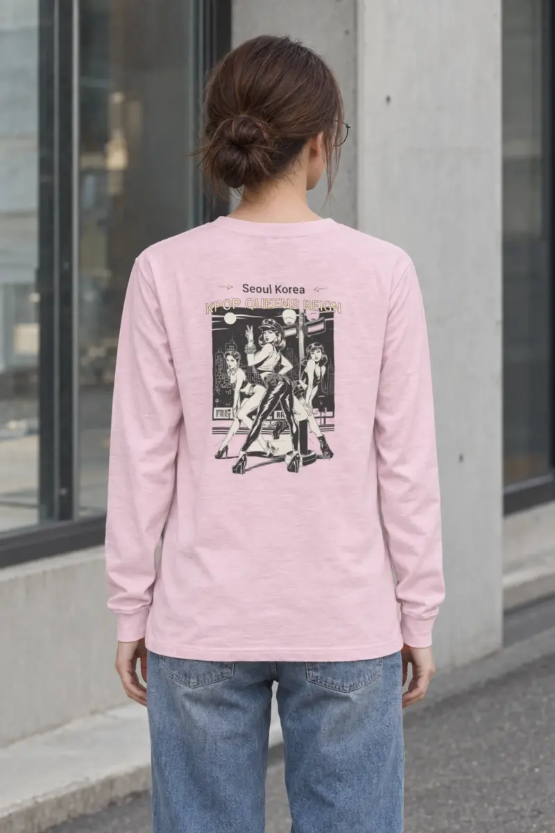 "Kpop Queens Reign" Unisex Longsleeve T-shirt