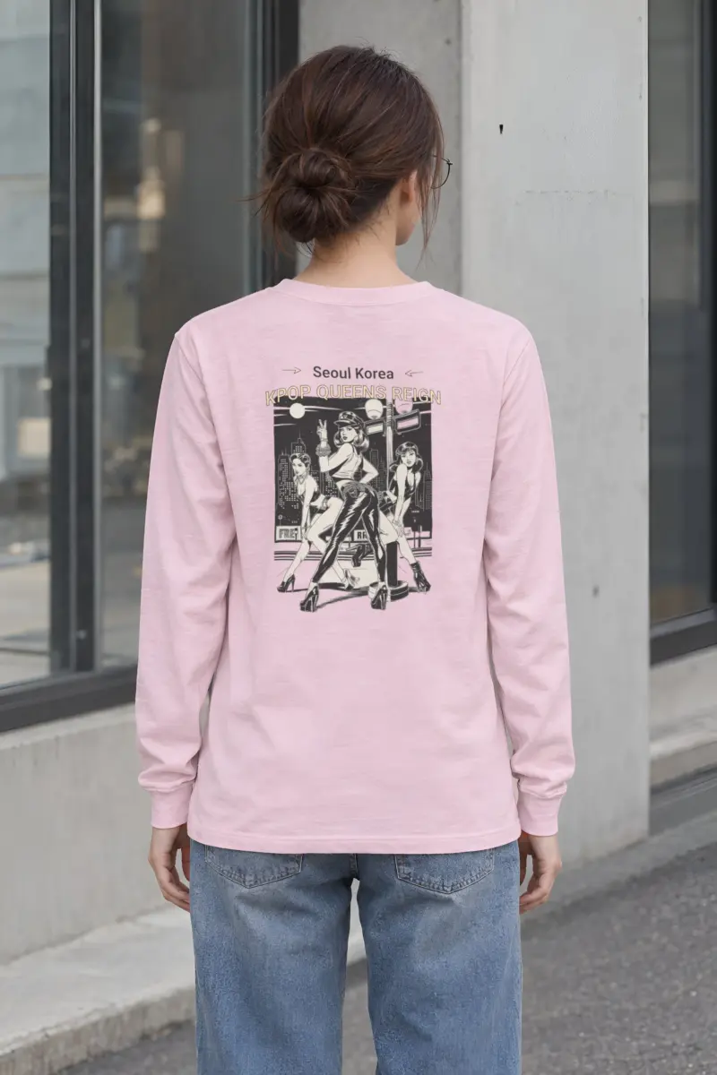 "Kpop Queens Reign" Unisex Longsleeve T-shirt