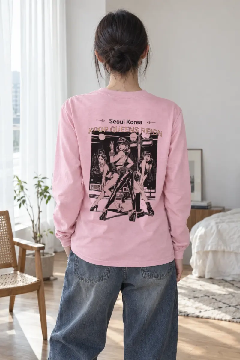 "Kpop Queens Reign" Unisex Longsleeve T-shirt