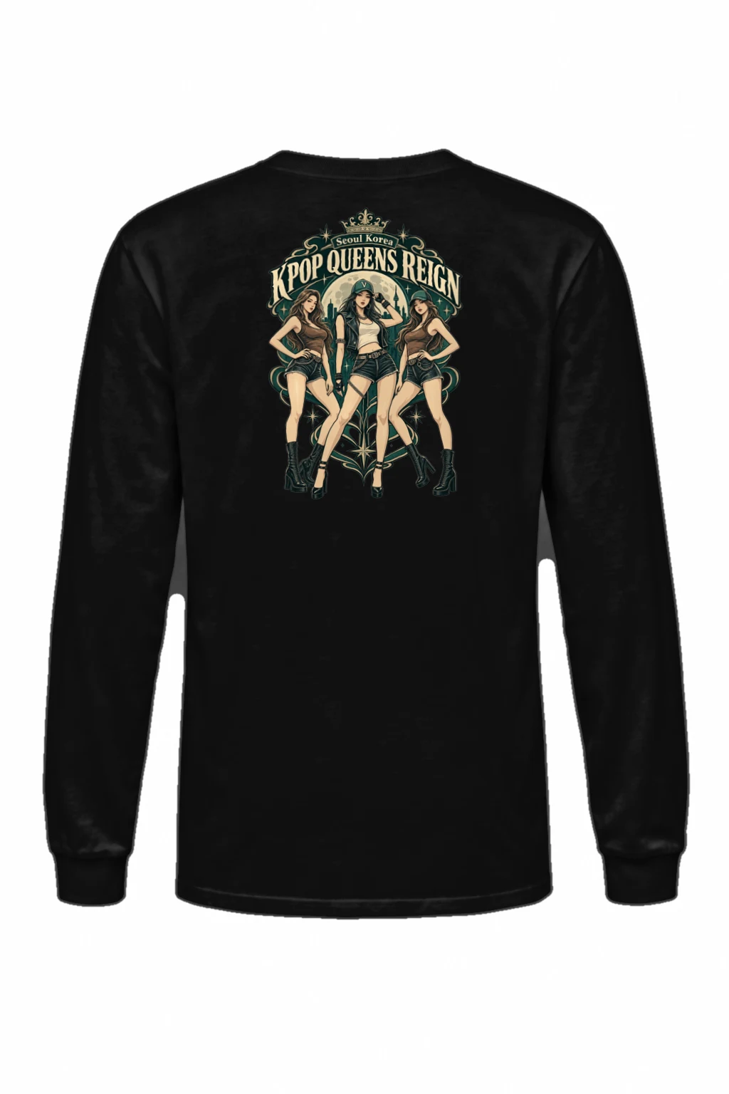 "Kpop Queens Reign" Unisex Longsleeve T-shirt | Gildan 2400