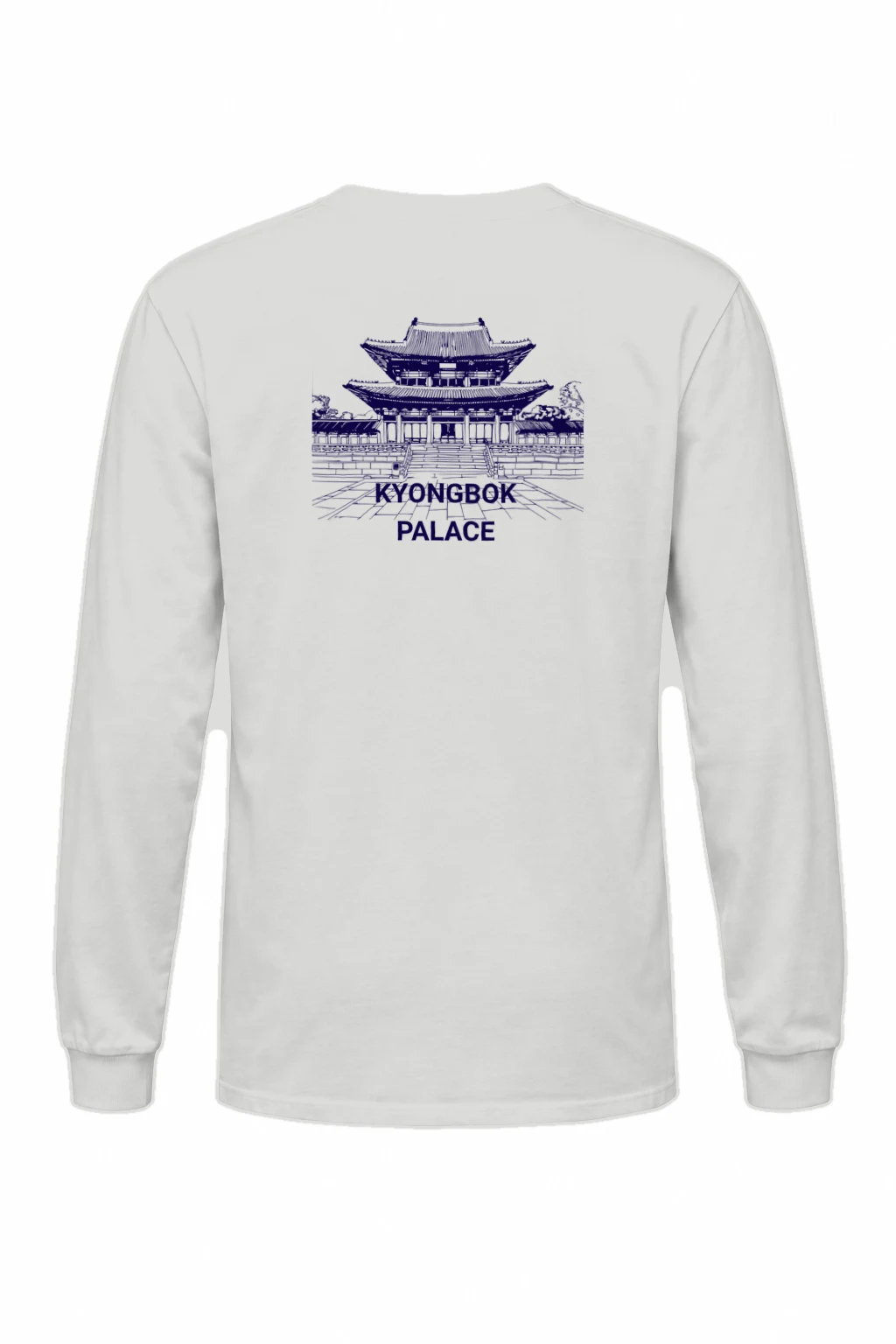 "Kyoungbok Palace" Unisex Longsleeve T-shirt | Gildan 2400